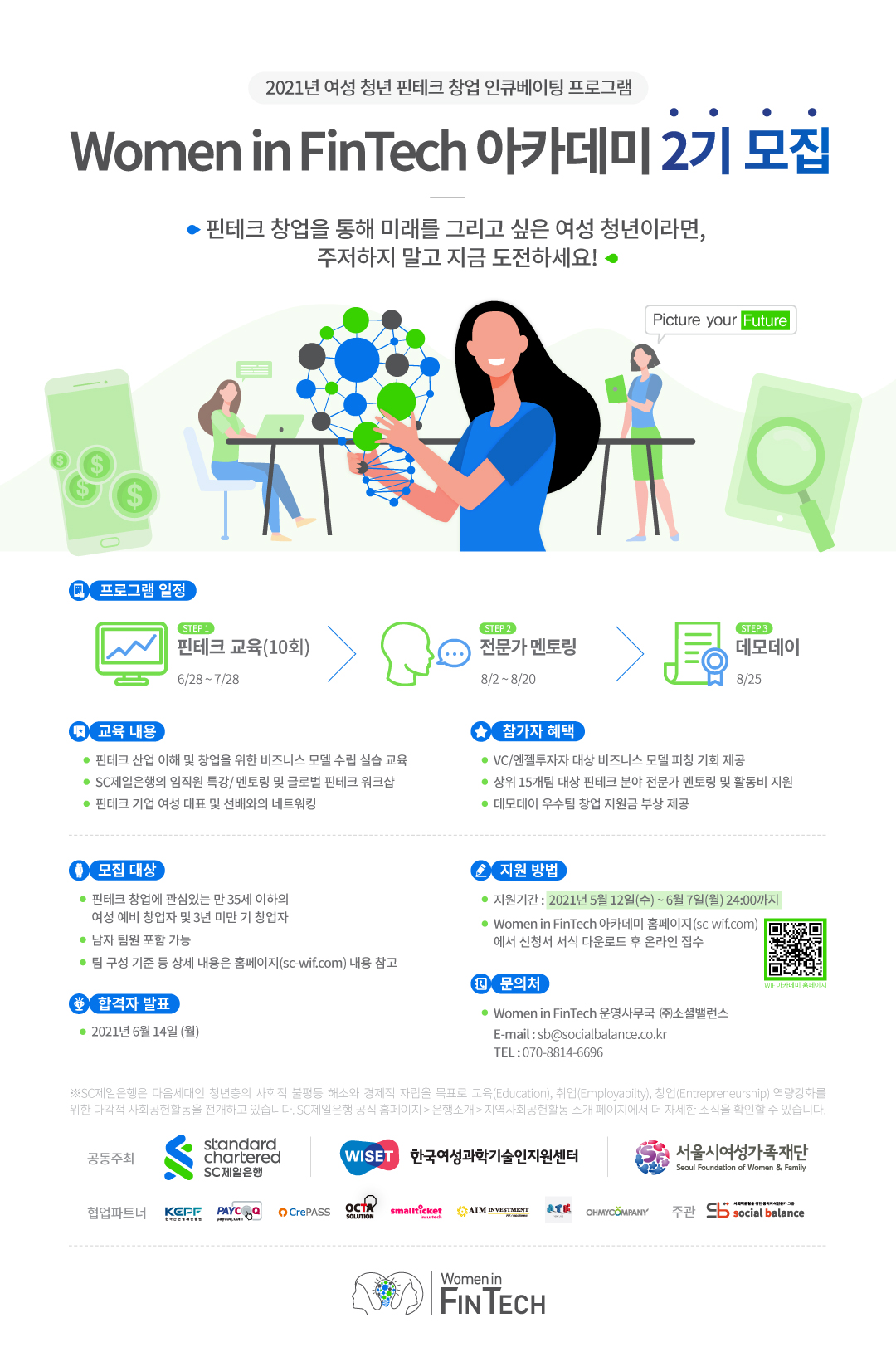 2021년 「Women in FinTech 아카데미 2기 」모집